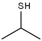 异丙硫醇 结构式