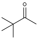 甲基叔丁基甲酮 结构式