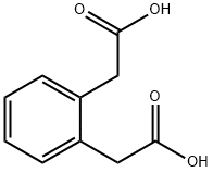 1,2-苯二乙酸 结构式