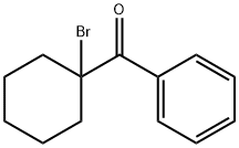 1-Benzoyl-1-bromocyclohexane 结构式