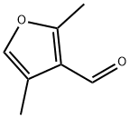3-Furancarboxaldehyde, 2,4-dimethyl- (9CI) 结构式
