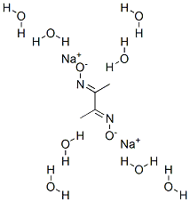丁二酮肟二钠盐八水合物 结构式