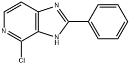 4-氯-2-苯基-1H-咪唑并[4,5-C]吡啶 结构式