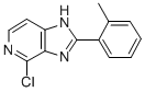 4-Chloro-2-(2-methylphenyl)-imidazo(4,5-c)pyridine 结构式