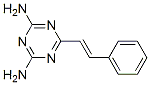 6-(2-Phenylethenyl)-1,3,5-triazine-2,4-diamine 结构式