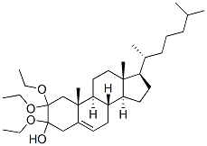 3-triethoxycholesterol 结构式