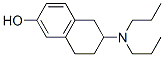 6-hydroxy-2-N,N-dipropylaminotetralin 结构式