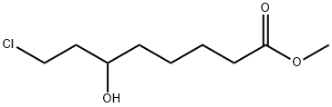 8-氯-6-羟基辛酸甲酯 结构式