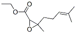 ethyl 3-methyl-3-(4-methylpent-3-enyl)oxirane-2-carboxylate  结构式