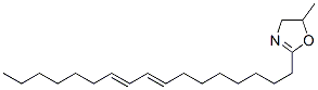 2-(8,10-Heptadecadienyl)-4,5-dihydro-5-methyloxazole 结构式