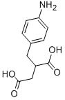 4-氨基-D-L-苄基琥珀酸 结构式