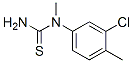 Thiourea,  N-(3-chloro-4-methylphenyl)-N-methyl- 结构式