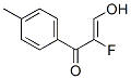 2-Propen-1-one, 2-fluoro-3-hydroxy-1-(4-methylphenyl)- (9CI) 结构式