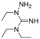 Hydrazinecarboximidamide, N,N,N-triethyl- (9CI) 结构式