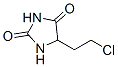 2,4-Imidazolidinedione,  5-(2-chloroethyl)- 结构式