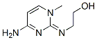 Ethanol, 2-[(4-amino-1-methyl-2(1H)-pyrimidinylidene)amino]- (9CI) 结构式