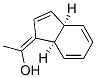 Ethanol, 1-(3a,7a-dihydro-1H-inden-1-ylidene)-, (1Z,3aalpha,7aalpha)- (9CI) 结构式