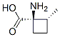 Cyclobutanecarboxylic acid, 1-amino-2-methyl-, (1R,2R)- (9CI) 结构式