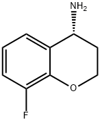 (R)-8-氟苯并二氢吡喃-4-胺 结构式