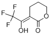 2H-Pyran-2-one, tetrahydro-3-(2,2,2-trifluoro-1-hydroxyethylidene)- (9CI) 结构式