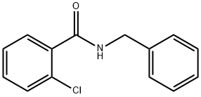 N-苄基-2-氯苯甲酰胺 结构式