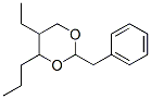 2-benzyl-5-ethyl-4-propyl-1,3-dioxane 结构式