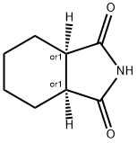 顺式环己-1,2-二甲酰亚胺 结构式