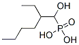 (2-Ethyl-1-hydroxyhexyl)phosphonic acid 结构式