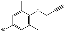 Phenol, 3,5-dimethyl-4-(2-propynyloxy)- (9CI) 结构式