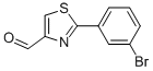 2-(3-Bromophenyl)thiazole-4-carbaldehyde