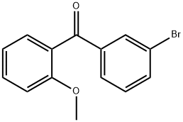 3-BROMO-2'-METHOXYBENZOPHENONE 结构式
