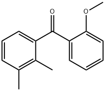 2,3-DIMETHYL-2'-METHOXYBENZOPHENONE 结构式
