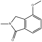 1H-Isoindol-1-one,2,3-dihydro-4-methoxy-2-methyl-(9CI) 结构式