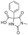 1-methyl-2,5-dioxo-4-phenyl-imidazolidine-4-carboxylic acid 结构式