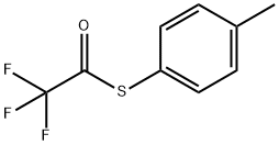 S-(三氟乙酰基)-4-疏基甲苯 结构式