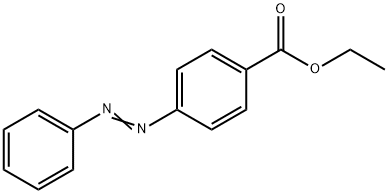 4-(Phenylazo)benzoic acid ethyl ester 结构式