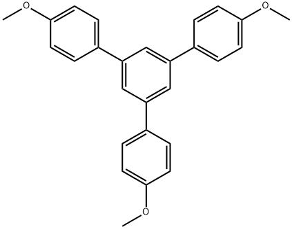 1,3,5-三(4-甲氧基苯基)苯 结构式