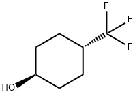 反式-4-(三氟甲基)环己醇 结构式