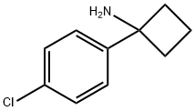 1-(4-氯苯基)环丁胺 结构式