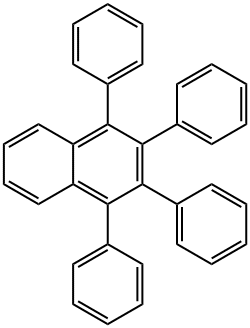 1,2,3,4-四苯基萘 结构式