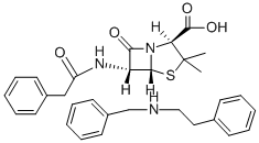 benethamine penicillin 结构式