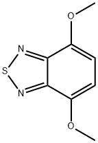 4,7-二甲氧基苯并-2,1,3-噻二唑 结构式