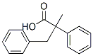 2-methyl-2,3-diphenyl-propanoic acid 结构式