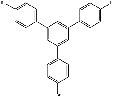 1,3,5-三(4-溴苯基)苯 结构式