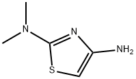 N2,N2-二甲基噻唑-2,4-二胺 结构式