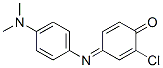 2-Chloro-4-[[4-(dimethylamino)phenyl]imino]-2,5-cyclohexadien-1-one 结构式