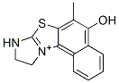 8H-Imidazo[2,1-b]naphtho[1,2-d]thiazol-11-ium,  9,10-dihydro-5-hydroxy-6-methyl-  (9CI) 结构式