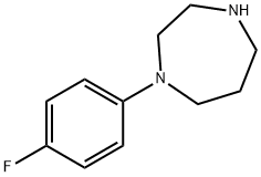 1-(4-氟苯基)-1,4-二氮杂 结构式