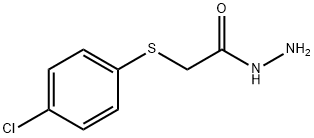 2-[(4-氯苯基)磺酰基]乙酰肼 结构式