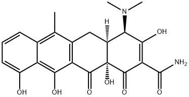 盐酸四环素杂质C 结构式